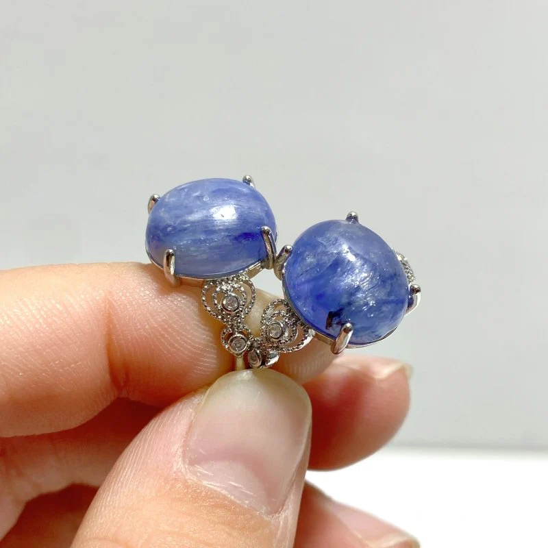 101 Pieces Blue Kyanite Different Styles Rings - Image 4