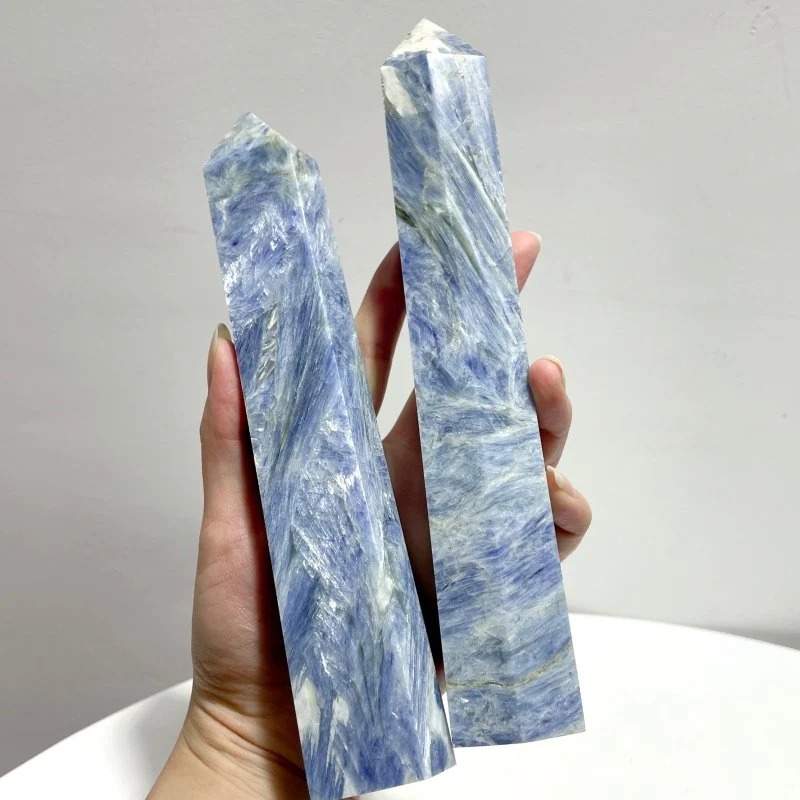 9 Pieces Beautiful Large Blue Kyanite Tower - Image 3