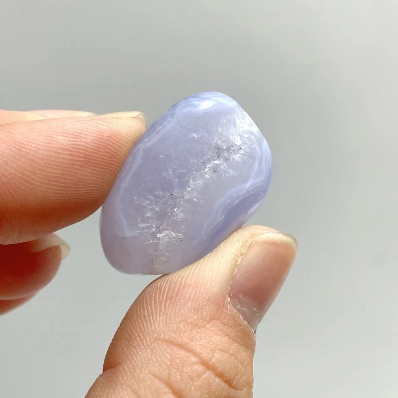 Blue Lace Agate Chips Small Tumbled Wholesale - Image 5