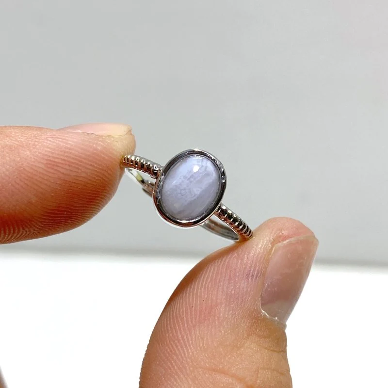 Blue Lace Agate Ring Wholesale