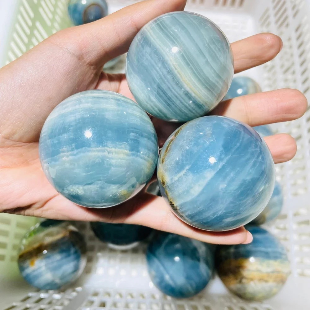 Blue Onyx Spheres Ball Wholesale - Image 5