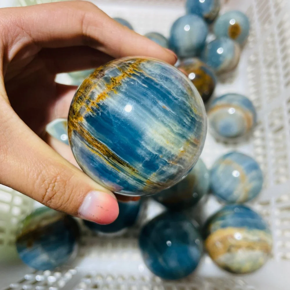 Blue Onyx Spheres Ball Wholesale - Image 7
