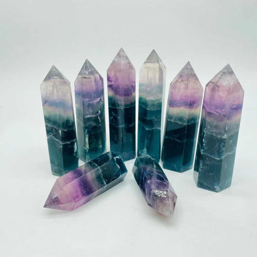 Blue Purple Fluorite Points Tower Wholesale - Image 2