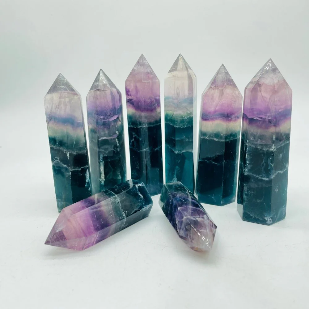 Blue Purple Fluorite Points Tower Wholesale - Image 3