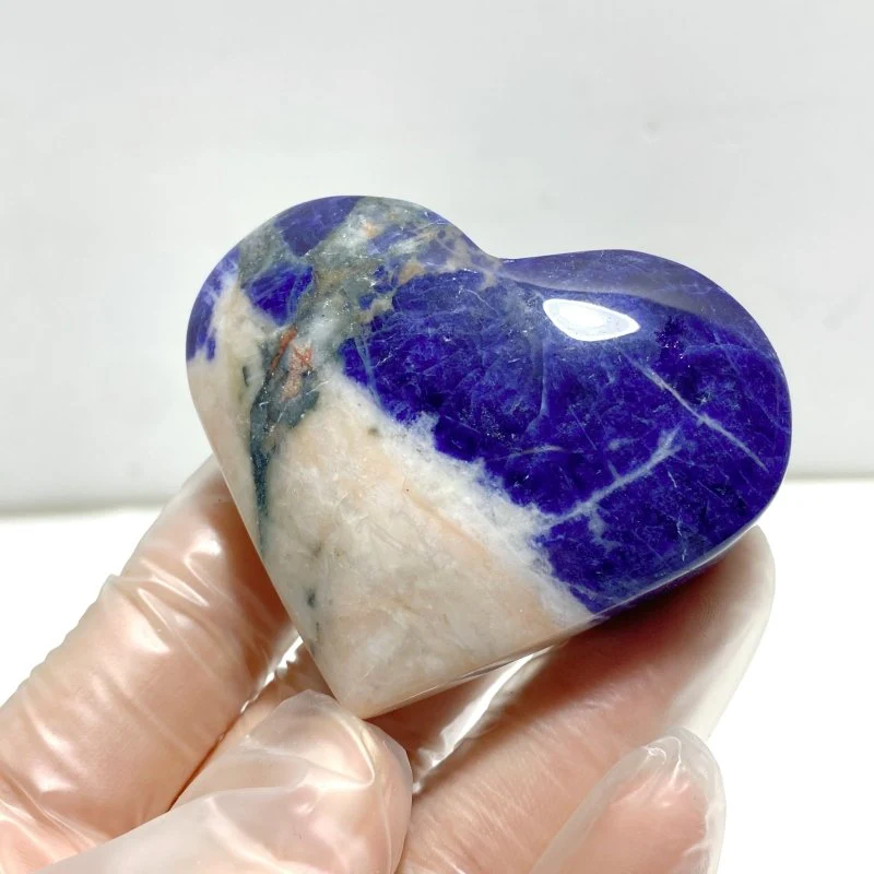 Blue Sodalite Heart Wholesale - Image 4
