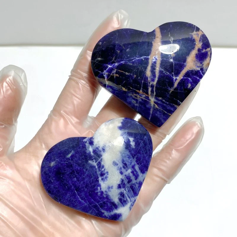Blue Sodalite Heart Wholesale - Image 6