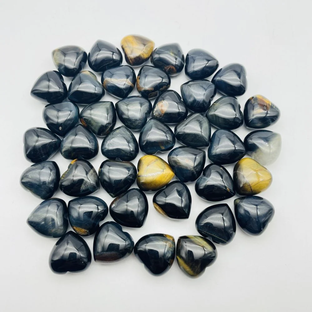 Blue Tiger Eye Heart Wholesale - Image 2