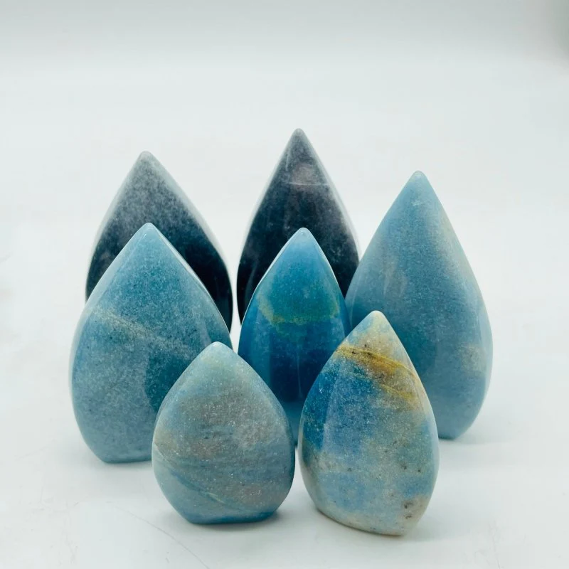 Blue Trolleite Arrow Head Carving Wholesale - Image 4