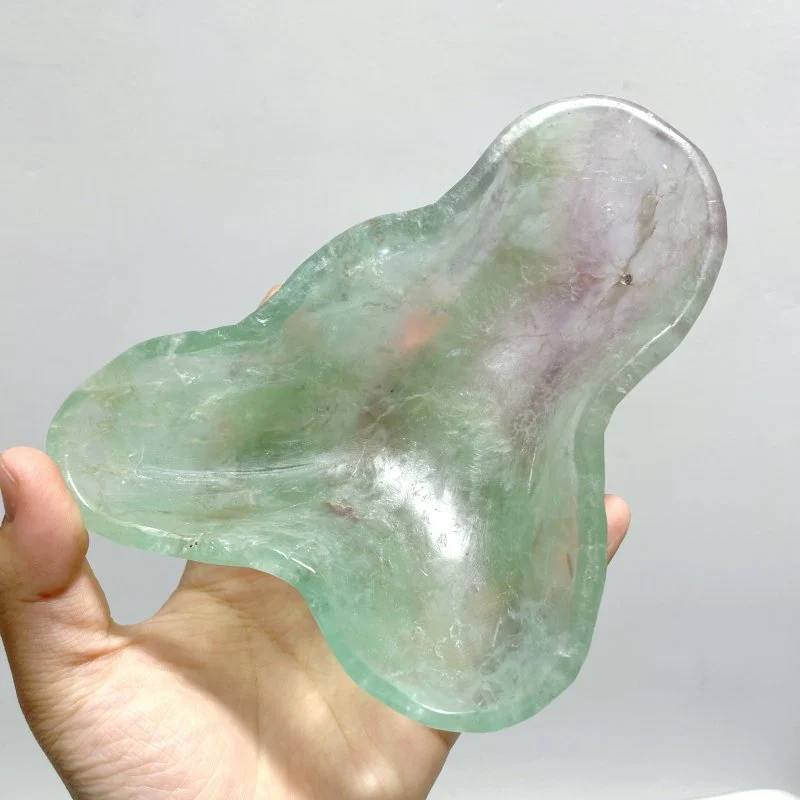 10 Pieces Large Colorful Fluorite Bowl Home Decor Carving Closeout