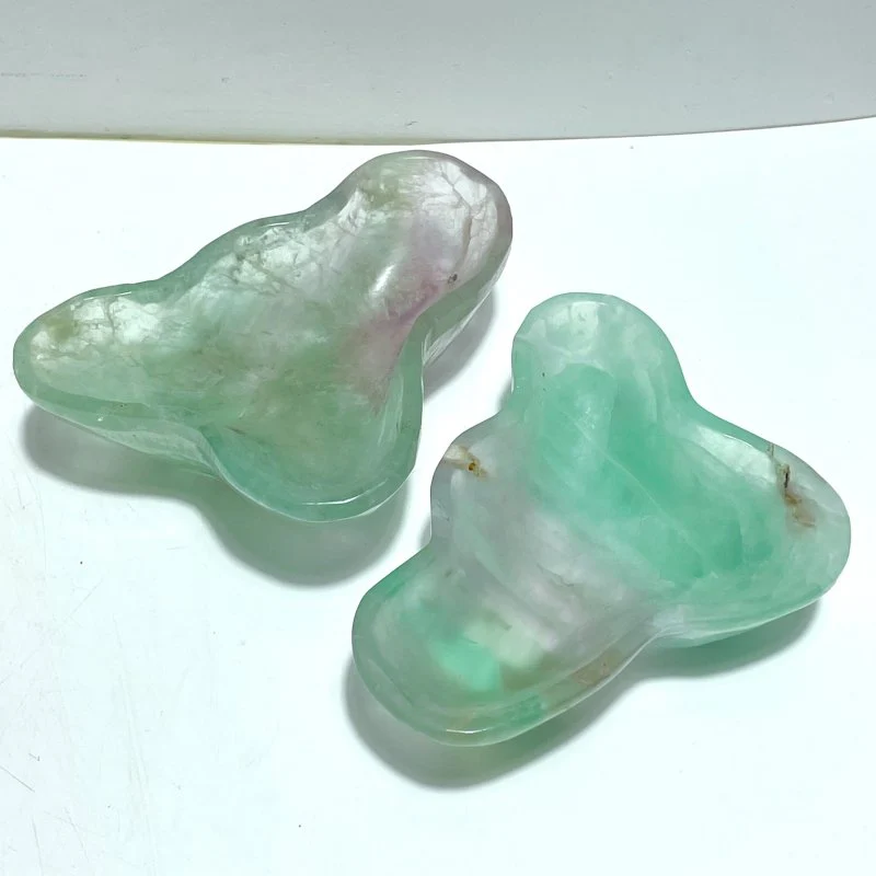 10 Pieces Large Colorful Fluorite Bowl Home Decor Carving Closeout - Image 4