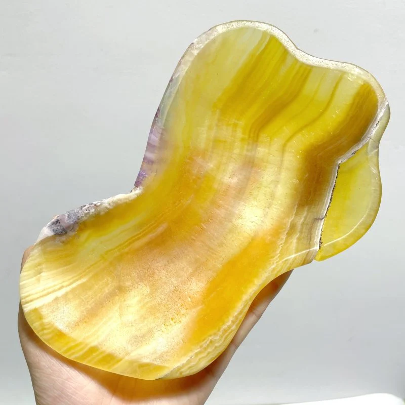 10 Pieces Large Colorful Fluorite Bowl Home Decor Carving Closeout - Image 6