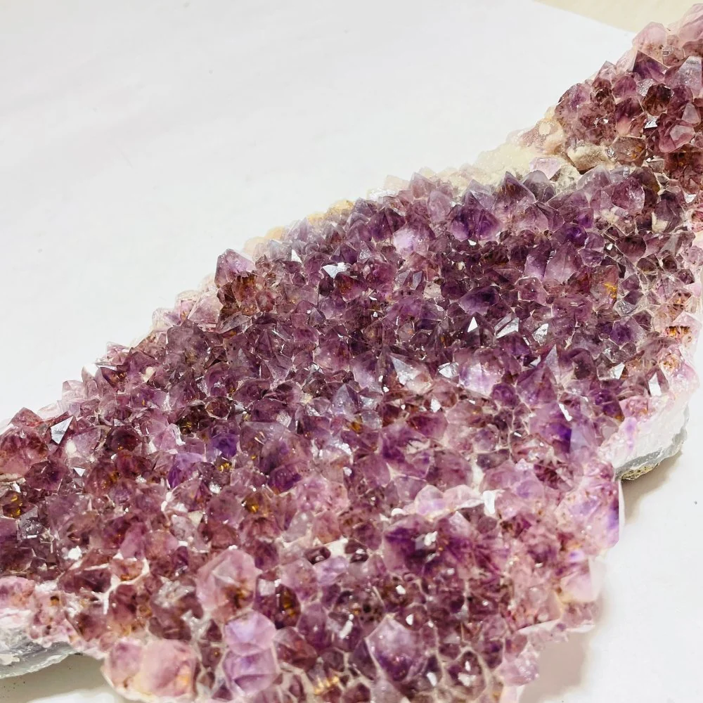 Brazil Cacoxenite Amethyst Cluster Specimen - Image 4