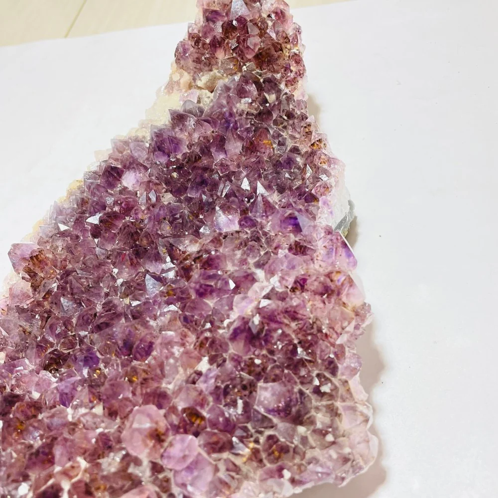 Brazil Cacoxenite Amethyst Cluster Specimen - Image 5