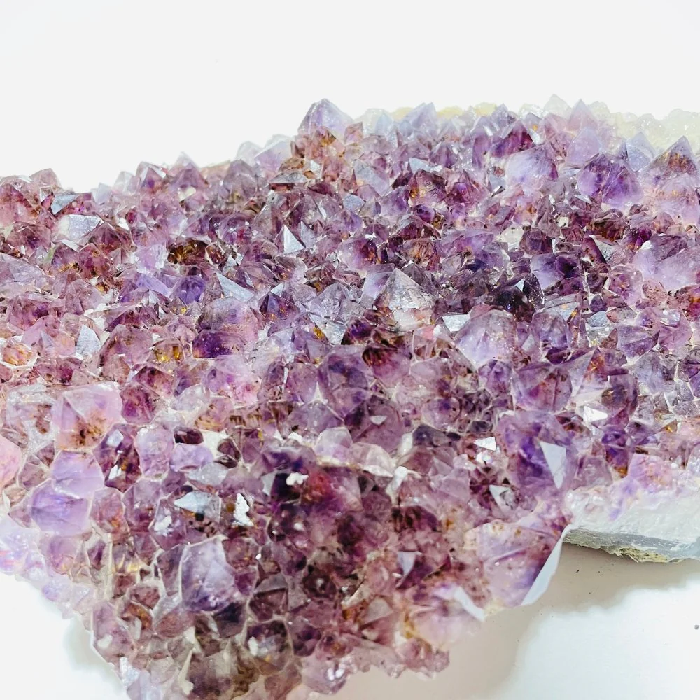 Brazil Cacoxenite Amethyst Cluster Specimen - Image 6
