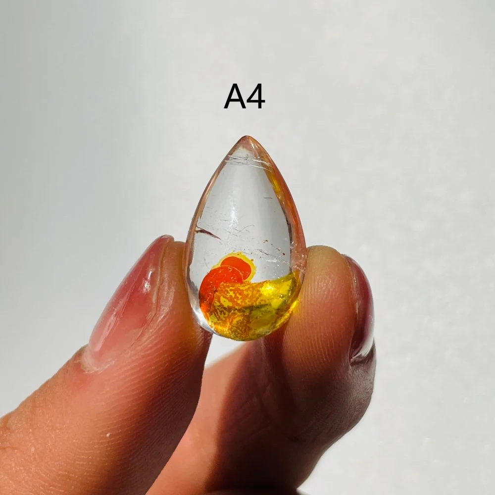 Brazil Hematoid Quartz For Jewelry Making DIY Pendant - Image 6