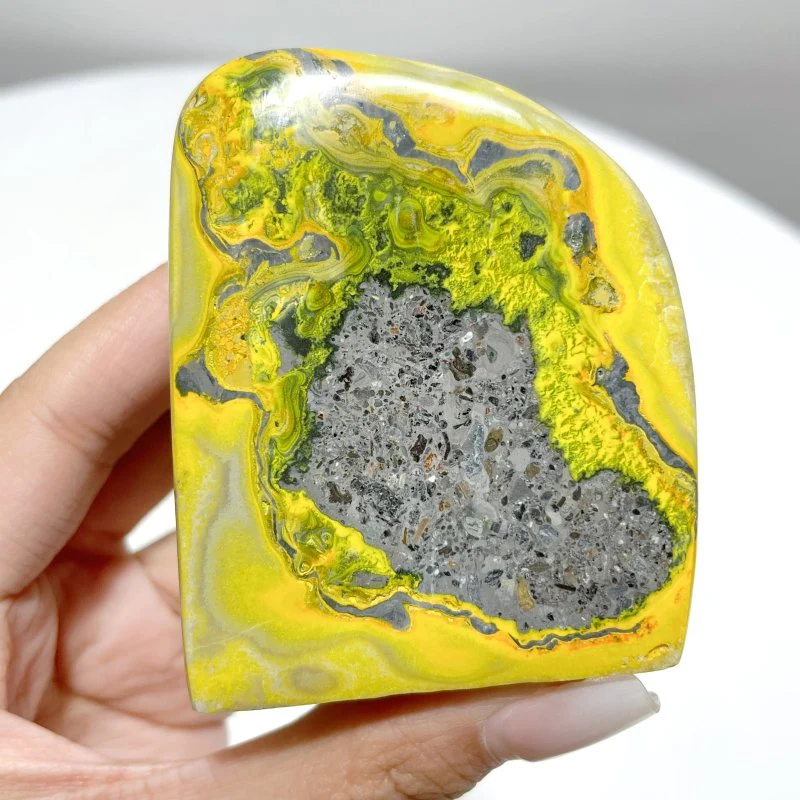 24 Pieces Bumble Bee Jasper Free Form Home Decor - Image 6