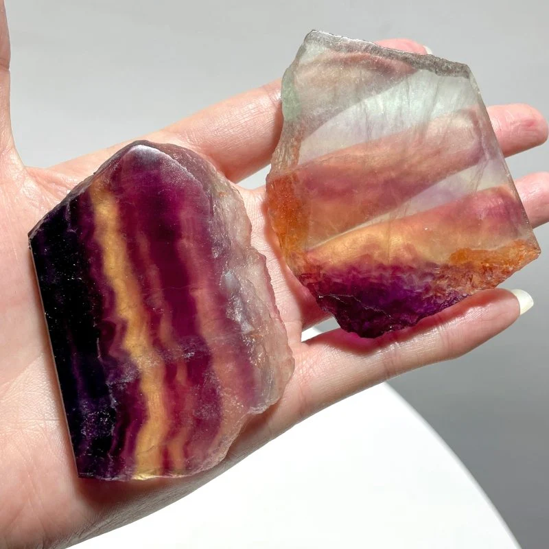 Candy Rainbow Fluorite Slab Wholesale - Image 4