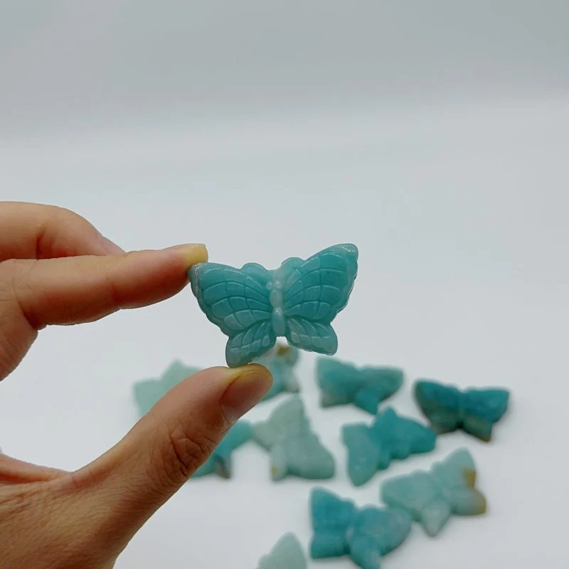 Caribbean Calcite Butterfly Carving Wholesale - Image 2