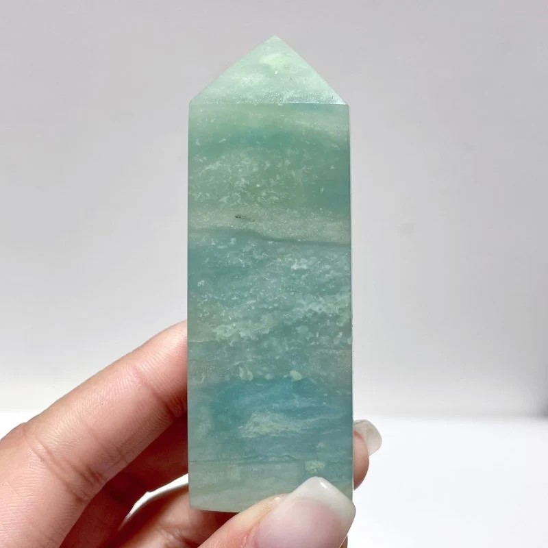 Caribbean Calcite Four-Sided Point Tower Wholesale - Image 2