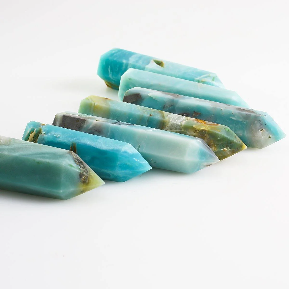 Caribbean Calcite Sky Blue Towers - Image 3