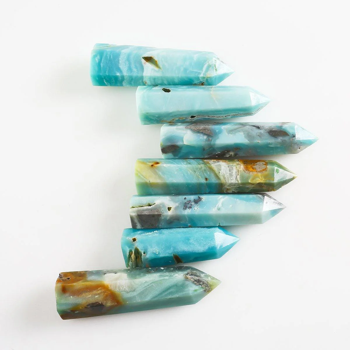 Caribbean Calcite Sky Blue Towers - Image 7