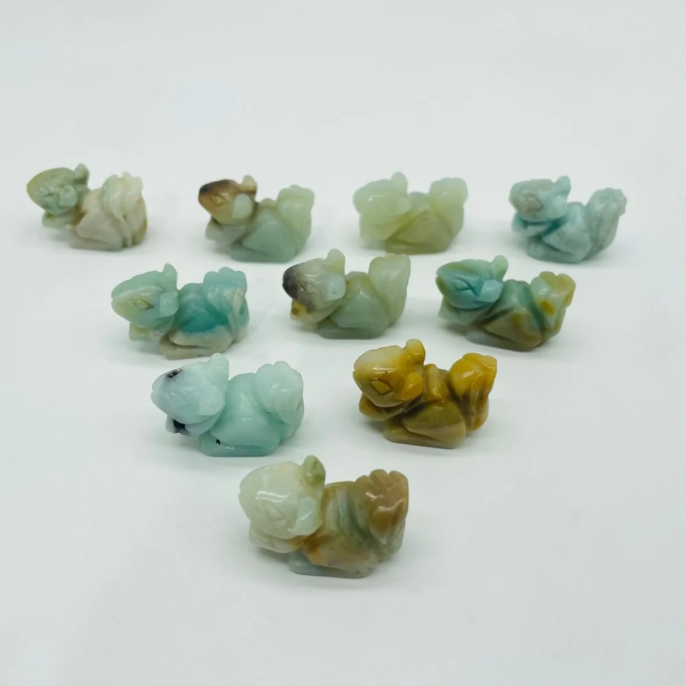 Caribbean Calcite Squirrel Carving Animal Wholesale - Image 3