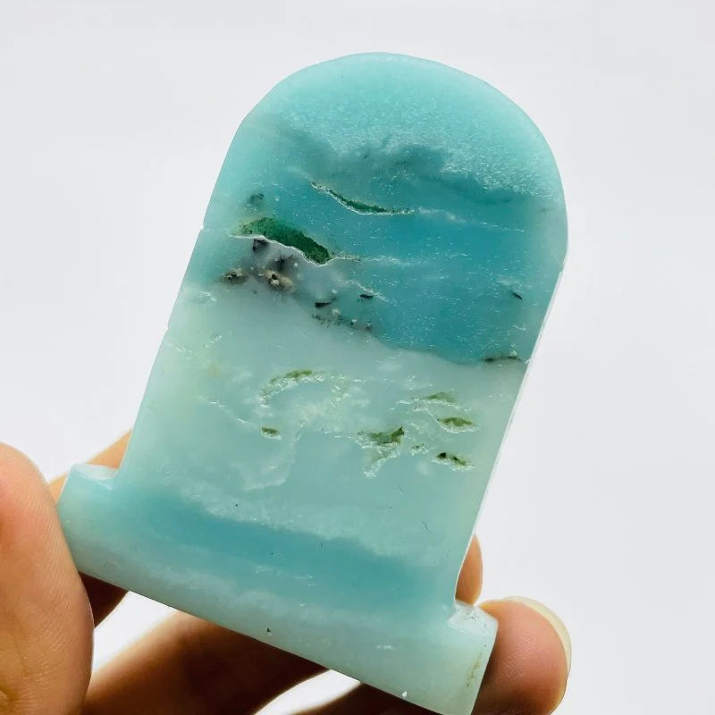 (Here Lies My Last Fuck Tomb Stone Funny)Caribbean Calcite Shape Carving Wholesale - Image 5