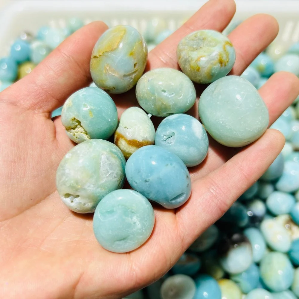 Caribbean Calcite Tumbled Wholesale - Image 4