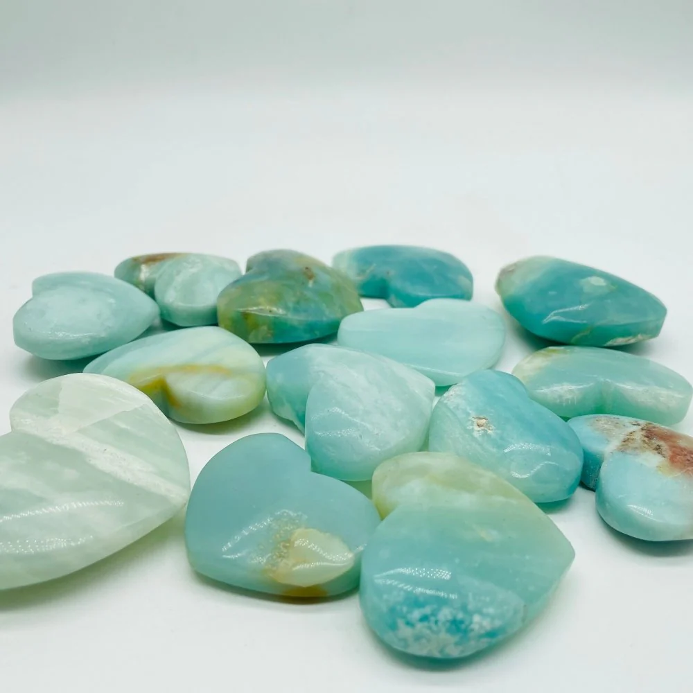Caribbean Calcite Heart Crystal Wholesale - Image 2