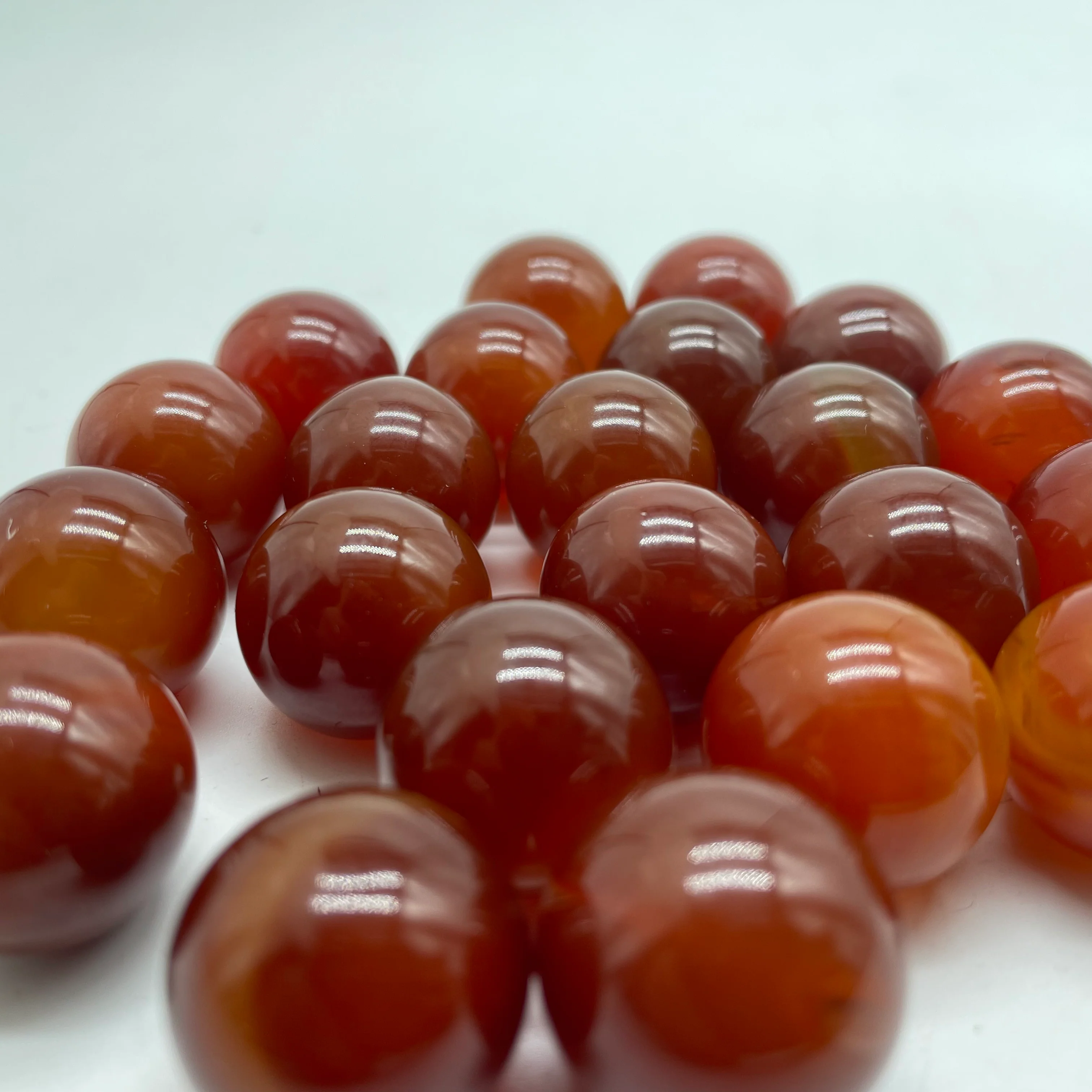 Carnelian 0.78in(2cm) Sphere Ball Wholesale - Image 2