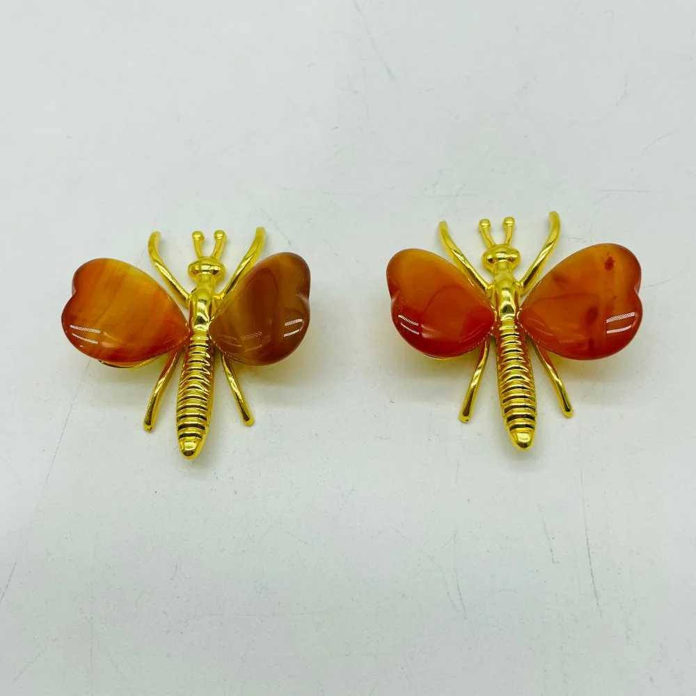 Carnelian Crystal Butterfly Wholesale - Image 2