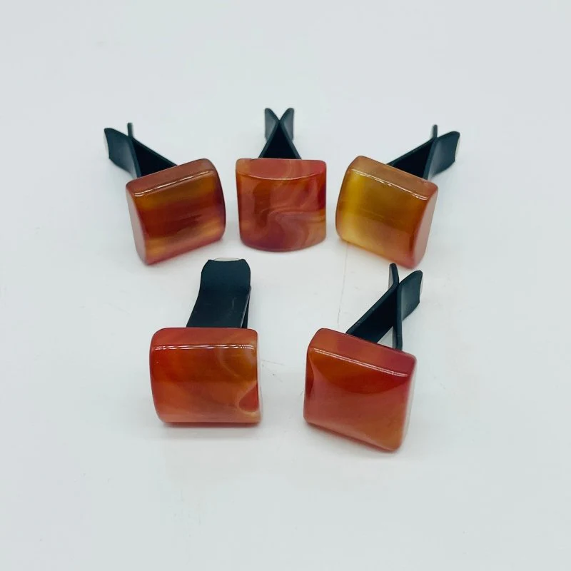 Carnelian Cube Car Air Vent Clips Wholesale Car Accessories - Image 3