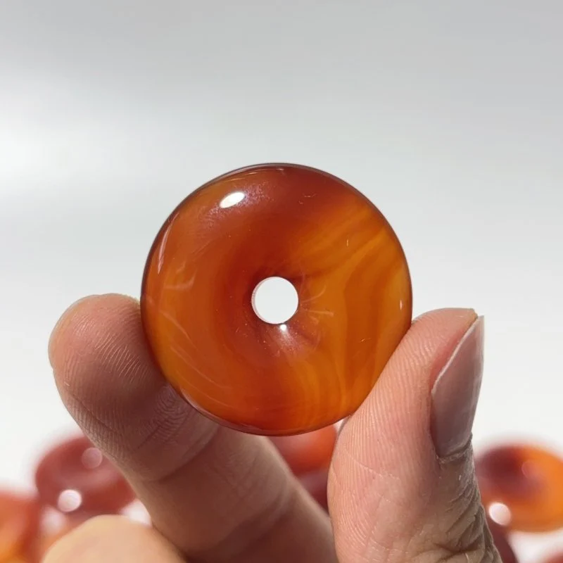 Carnelian Donuts Crystal Wholesale - Image 3
