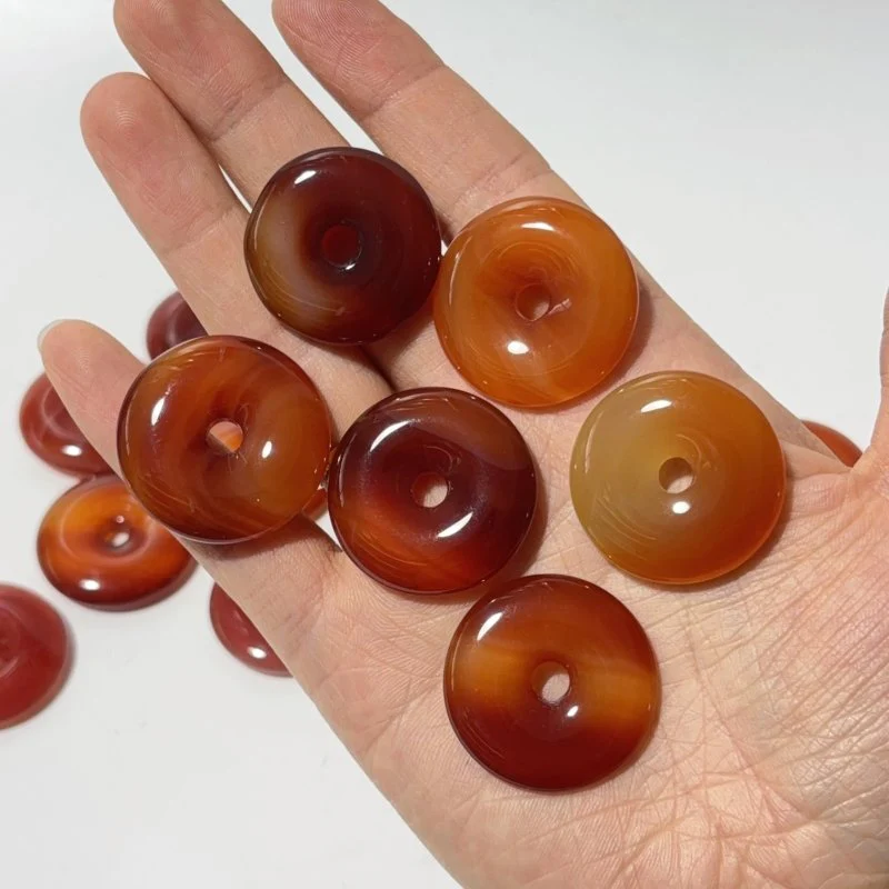 Carnelian Donuts Crystal Wholesale - Image 4