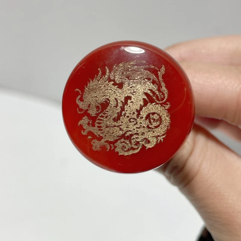 Carnelian Engraved Dragon Car Air Vent Clips Wholesale Car Accessories - Image 4