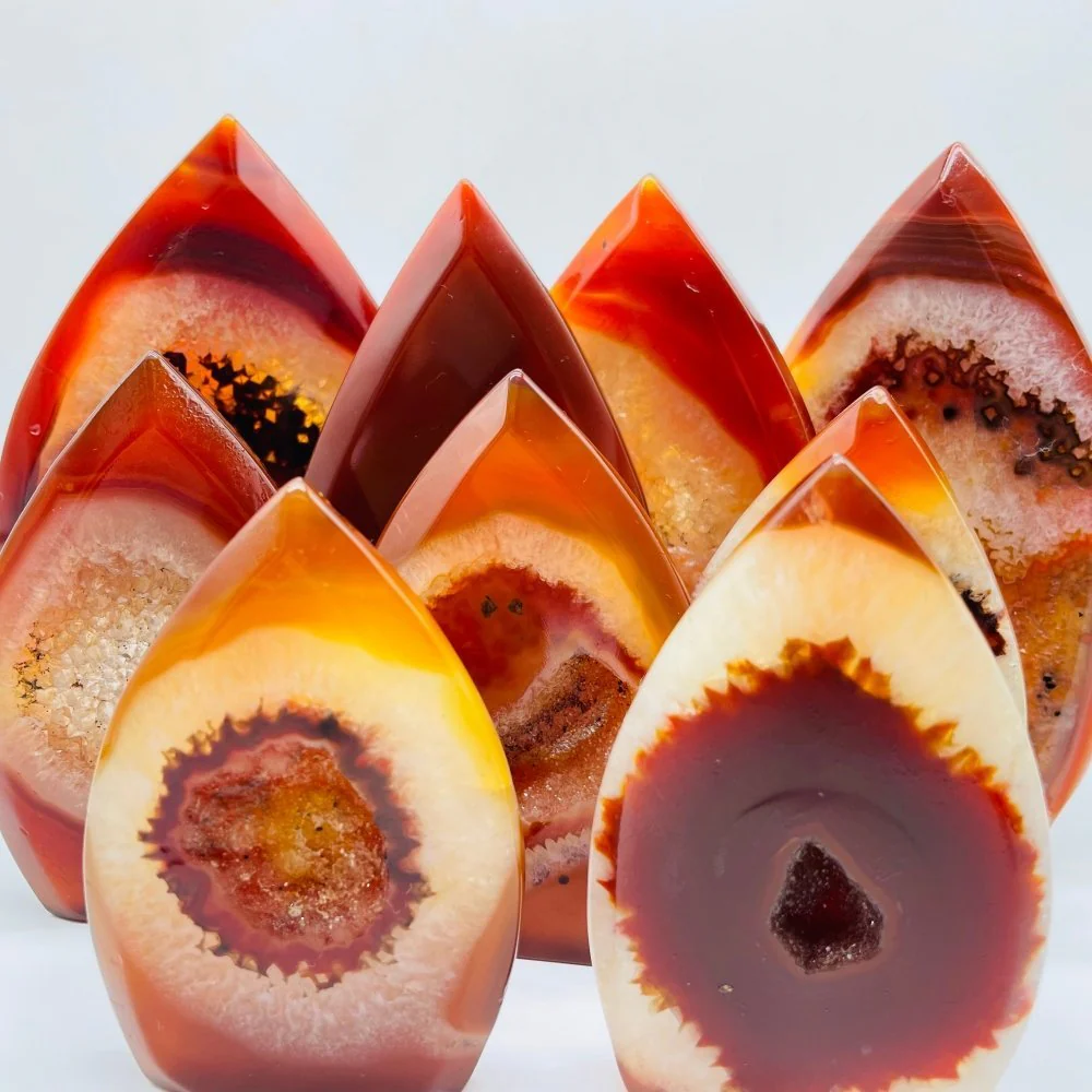 Carnelian Geode Druzy Arrow Head Shape Home Decoration Wholesale - Image 3