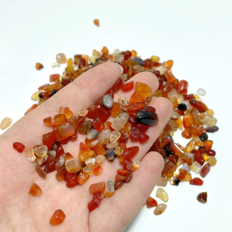 Carnelian Gravel Chips Wholesale - Image 2