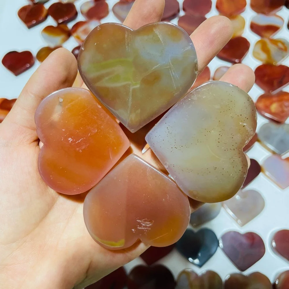 108 Pieces Carnelian Heart Clearance - Image 7