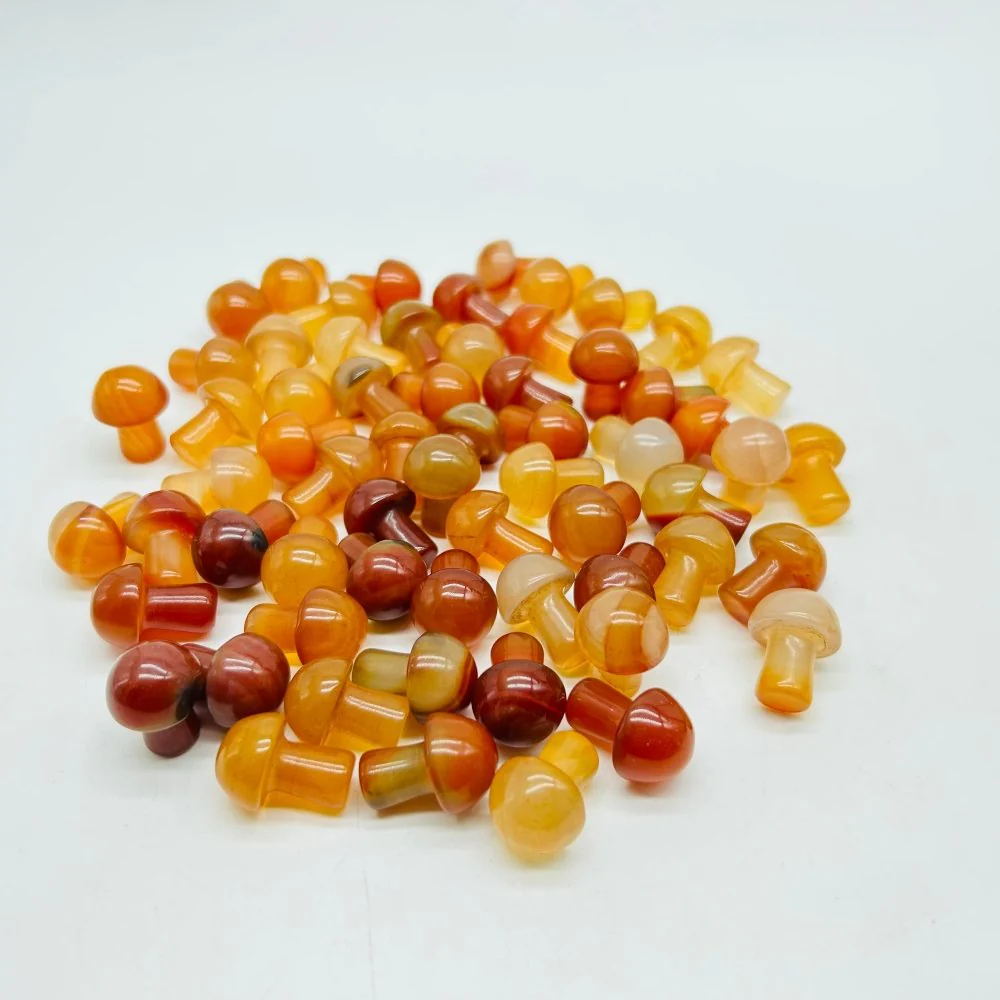 Carnelian Mini Mushroom Crystals Wholesale - Image 3