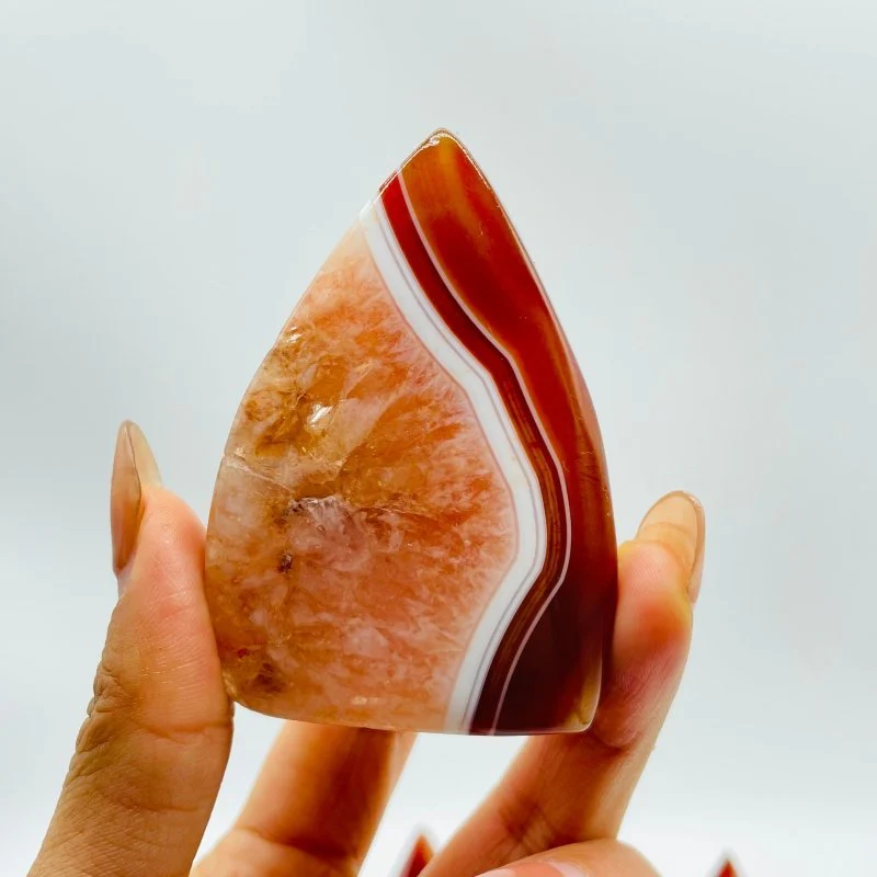 Carnelian Mixed Quartz Arrow Head Shape Home Decoration Wholesale - Image 2