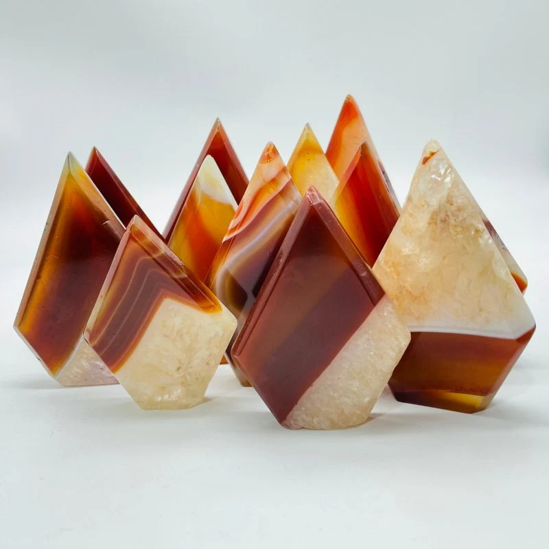 Carnelian Mixed Quartz Arrow Head Shape Wholesale - Image 2