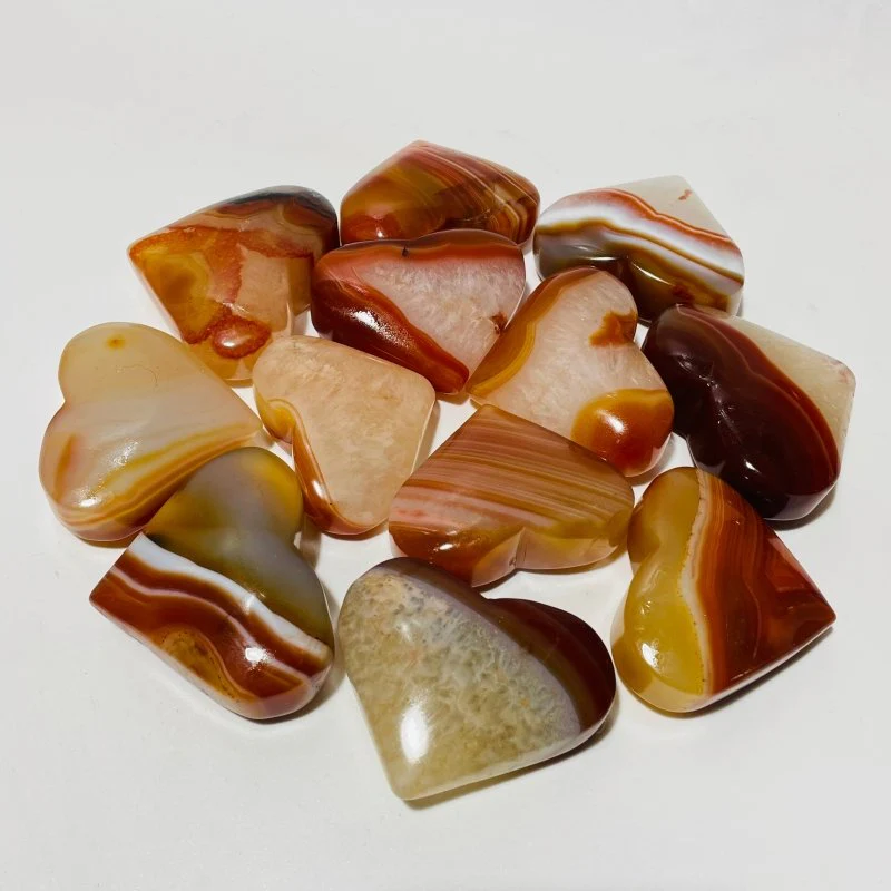 Carnelian Mixed Quartz Heart Wholesale - Image 2