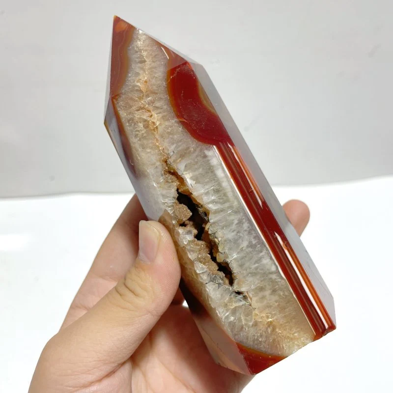 19 Pieces Carnelian Mixed Quartz Tower Point - Image 2