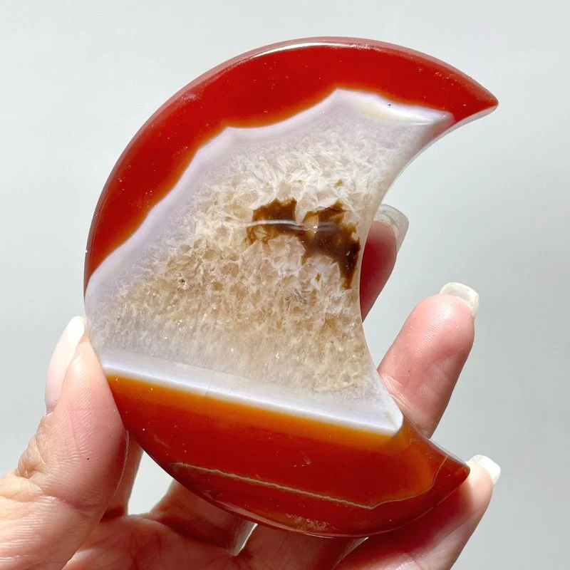 Carnelian Moon Shape Wholesale - Image 3