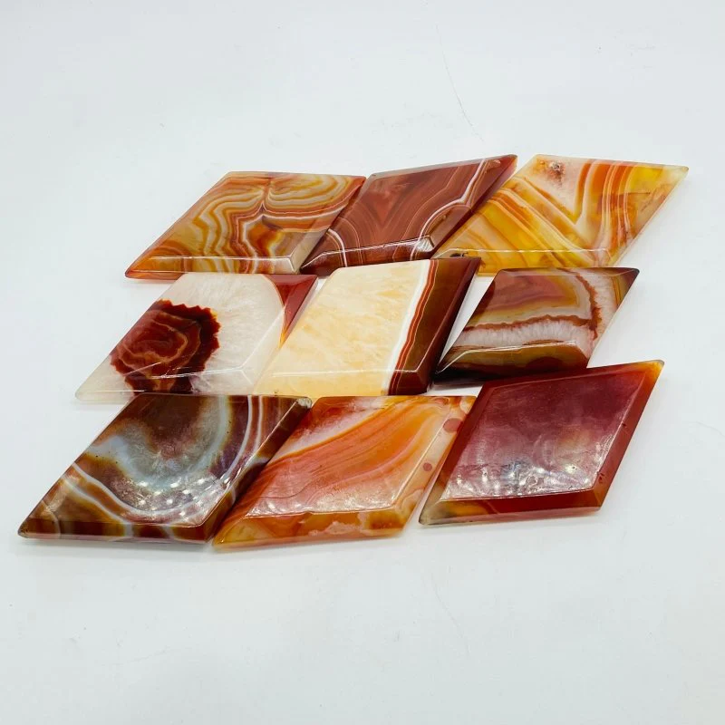 Natural Carnelian Rhombus Shaped Wholesale - Image 3