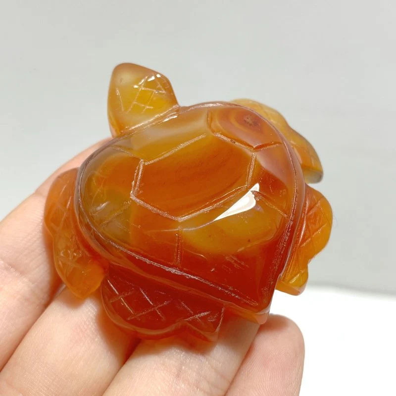 Carnelian Sea Turtle Carving Wholesale - Image 2