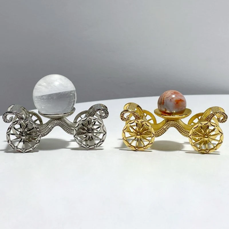 Carriage Crystal Sphere Stand Wholesale - Image 2