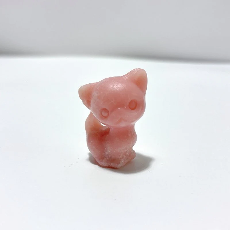 11 Types Cat Carving Wholesale Obsidian Pink Opal Yooperlite - Image 6