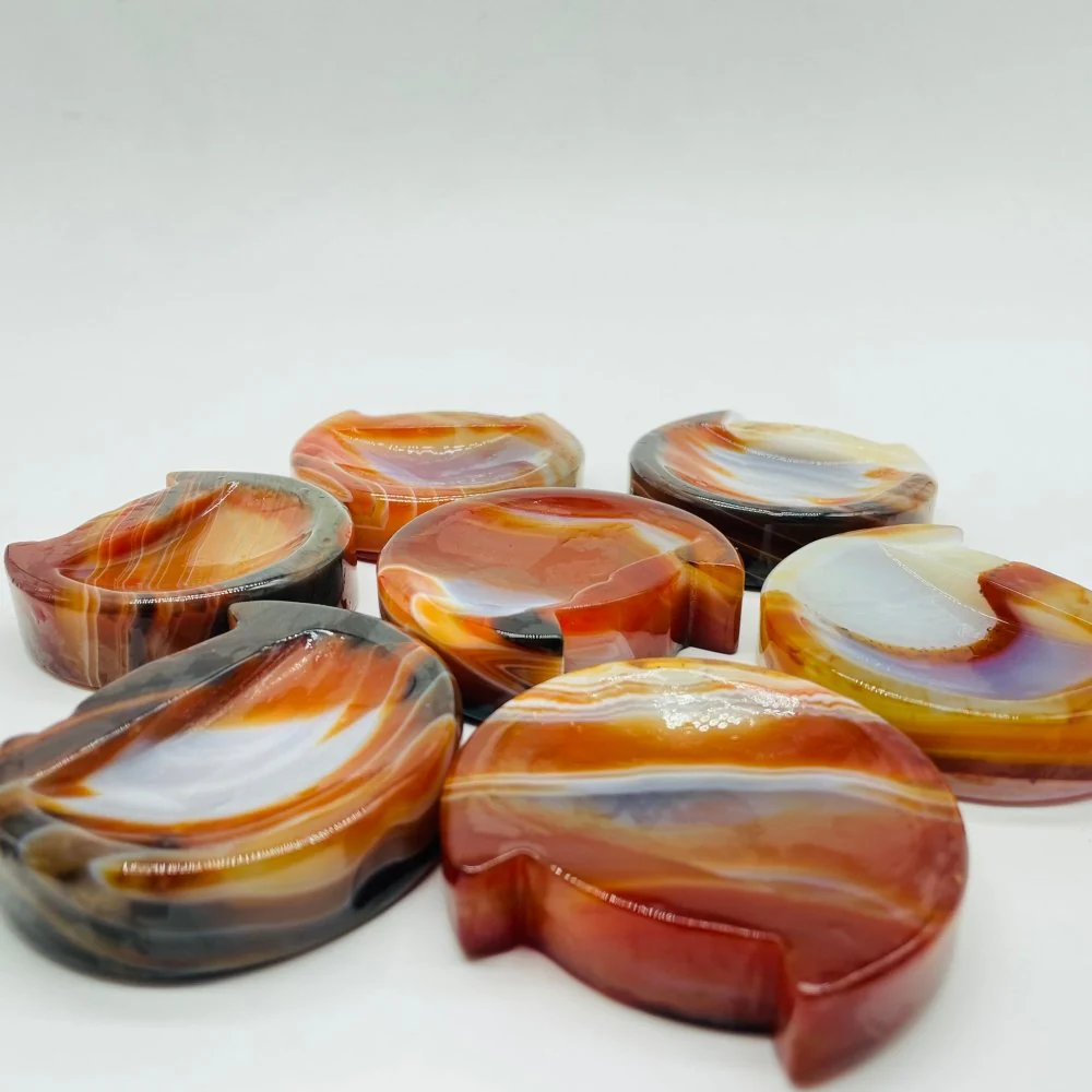 Cat Head Shape Carnelian Carving Wholesale - Image 2