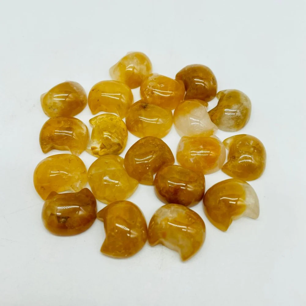 Cat Head Shape Fire Quartz & Rabbit Hair Carving Wholesale - Image 3